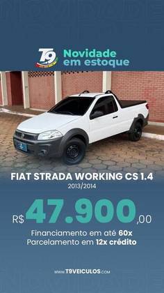 FIAT STRADA 1.4 MPI WORKING CS 8V FLEX 2P MANUAL